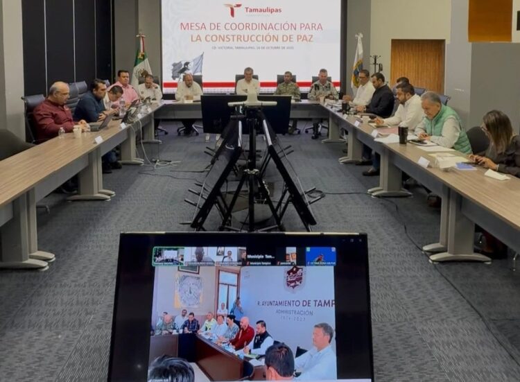 Instruye Américo Villarreal a vigilancia permanente en Tampico-Madero-Altamira ante crecida del río Pánuco