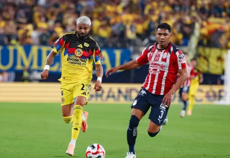 América empata 1-1 ante Chivas en partido amistoso en EU