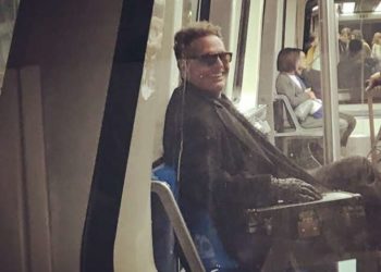 Increíble pero cierto: captan a Luis Miguel ¡en el metro!