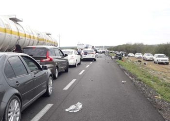 Mueren 2 en carambola sobre carretera Victoria-Matamoros