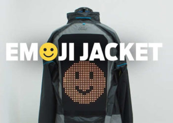 Emoji jacket: La chamarra que dará más seguridad a los ciclistas
