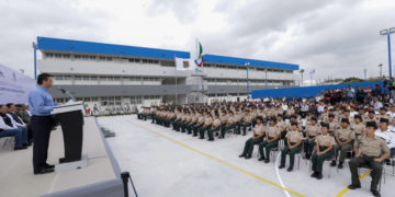 Inaugura Gobernador segunda etapa del Bachillerato Militarizado en Reynosa