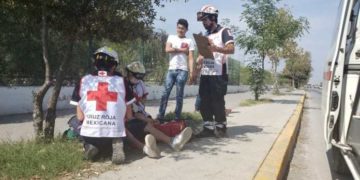 Aceite ocasiona que derrape motocicleta