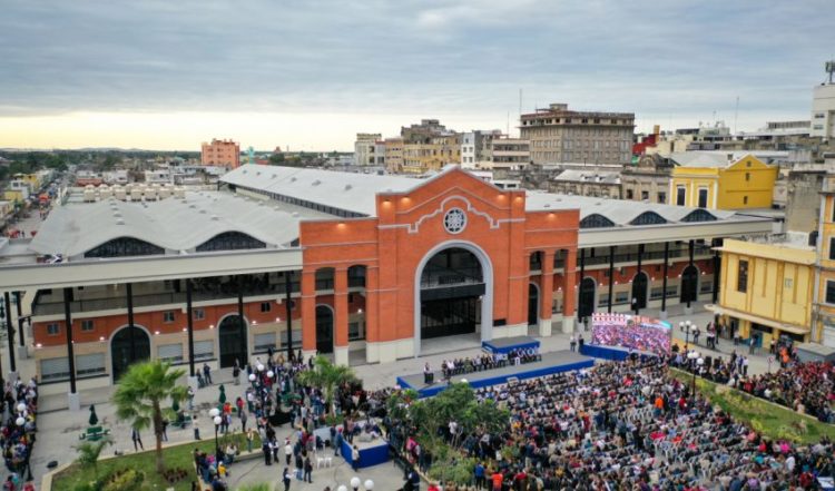 Entrega Cabeza de Vaca modernizado Mercado Municipal de Tampico