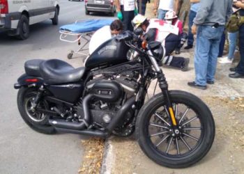 El accidente ocurrió en el cruce de las calles 16 y Sierra Leona.