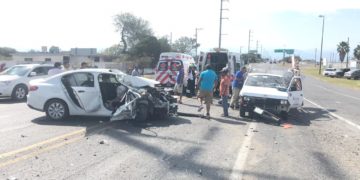 Carambola en carretera Victoria-Soto la Marina deja 6 heridos