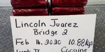 Interceptar narcóticos duros por 2.9 mdd, en Laredo, Texas