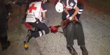 Bache ocasiona que empelado se lesione