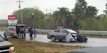 Deja 8 heridos carambola en carretera Monterrey-Victoria