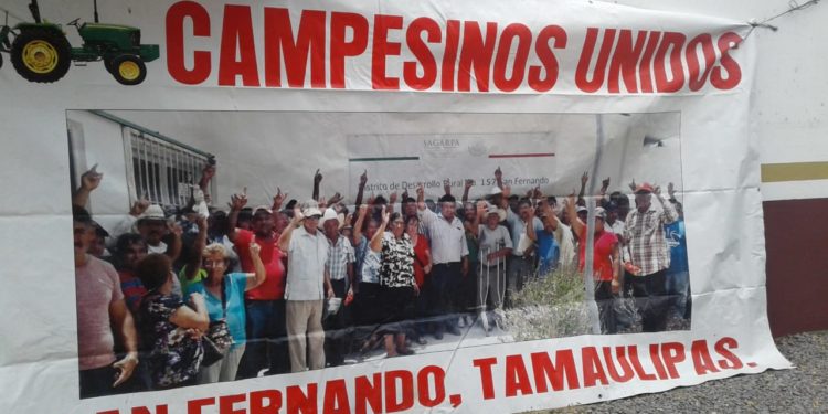 Amenazan campesinos bloquear puentes y puertos en Tamaulipas