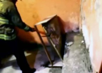 Asesina a su amigo y lo supulta en la sala de su casa