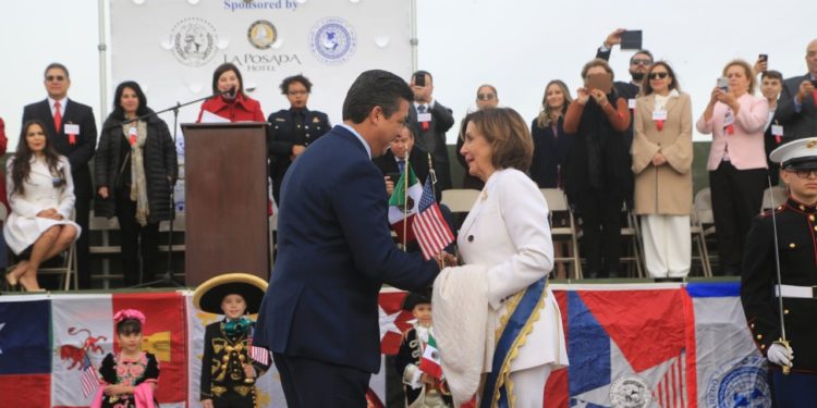 Refrendan Gobernador de Tamaulipas y Presidenta del Congreso de EU fraternidad entre países