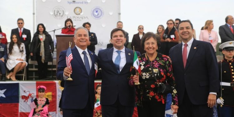 Refrendan Gobernador de Tamaulipas y Presidenta del Congreso de EU fraternidad entre países