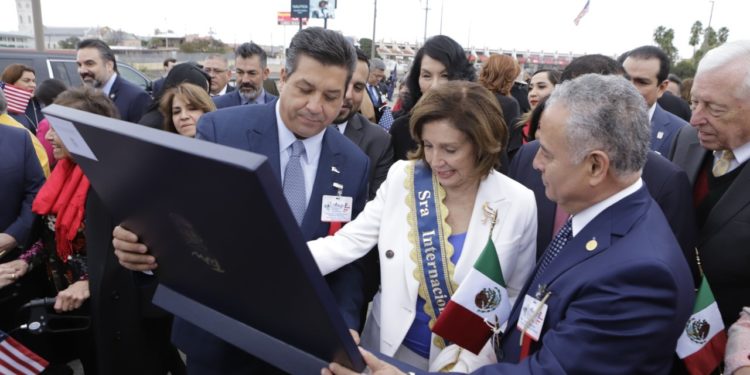 Refrendan Gobernador de Tamaulipas y Presidenta del Congreso de EU fraternidad entre países