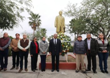Recuerdan en Matamoros 107 aniversario luctuoso de Francisco I. Madero