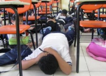 Revela SET protocolo de emergencias por balaceras cerca de escuelas