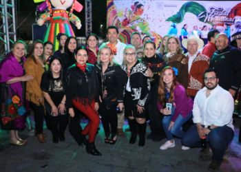 Inaugura alcalde Mario López Fiestas Mexicanas Matamoros 2020