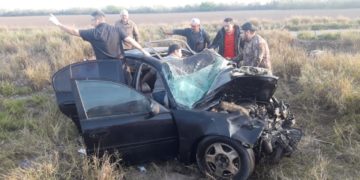 A punto de morir madre e hijas en accidente