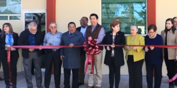 Inaugura Alcalde Mario López auditorio Fundadores en el TecNM