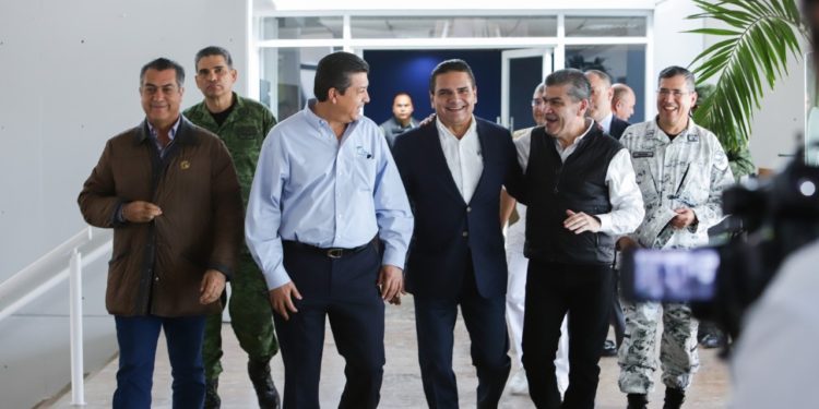 Se reúnen en Tamaulipas Gobernadores de la Comisión de Seguridad de CONAGO.