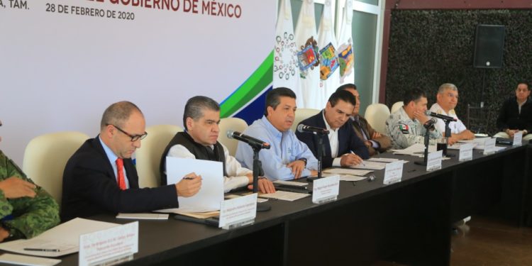Se reúnen en Tamaulipas Gobernadores de la Comisión de Seguridad de CONAGO.