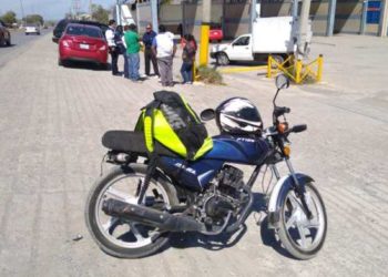 Estudiante de ITACE golpeado tras provocar choque