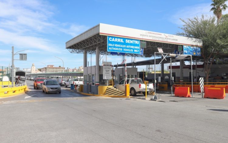 Mantiene Puente 1 horarios de cruce en N. Laredo