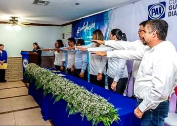 Rinde protesta nueva dirigencia del PAN en Díaz Ordaz