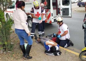 Perro ocasiona que estudiante se lesione