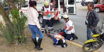 Perro ocasiona que estudiante se lesione