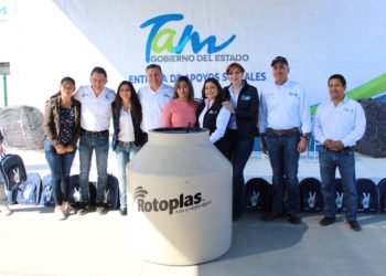 Entregan GobTam y SEBIEN bienestar a familias de Nuevo Laredo