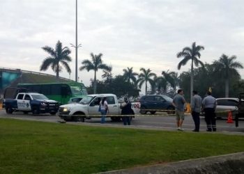 Balacera frente al aeropuerto internacional de Tampico; hay un herido
