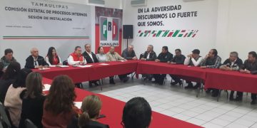 Renovará PRI Consejo Político Estatal, Consejos Municipales y 43 dirigencias en Tamaulipas