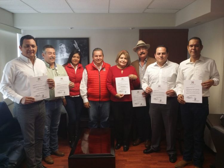 Refuerza Melhem estructura estatal del  PRI en Municipios