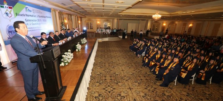 Egresados de Normal “J. Guadalupe Mainero” reflejo del capital humano de Matamoros
