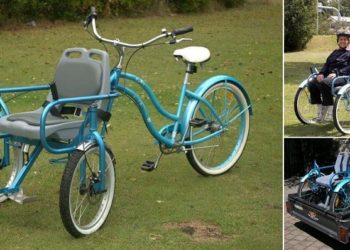 ¡Eso sí es amor! Crea bicicleta para pasear con su esposa que padece Alzheimer