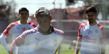 Ya entrena “Chicote” con Chivas