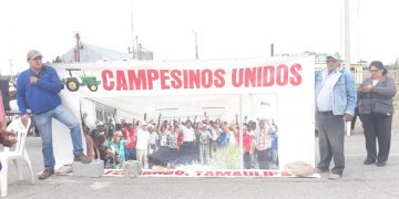 Campesinos de San Fernando realizan nueva protesta