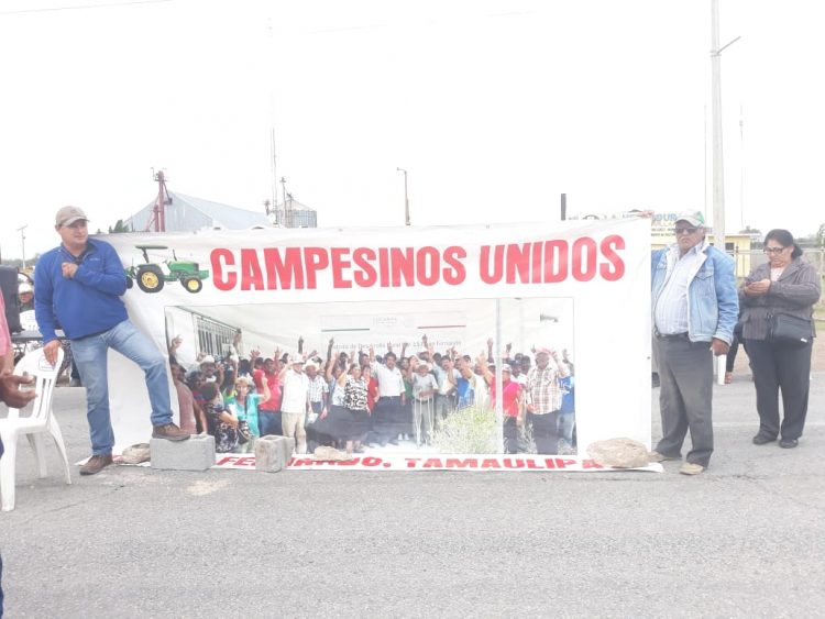 Campesinos de San Fernando realizan nueva protesta