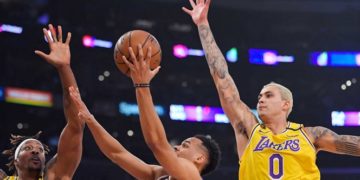 Curiosa canasta en la NBA