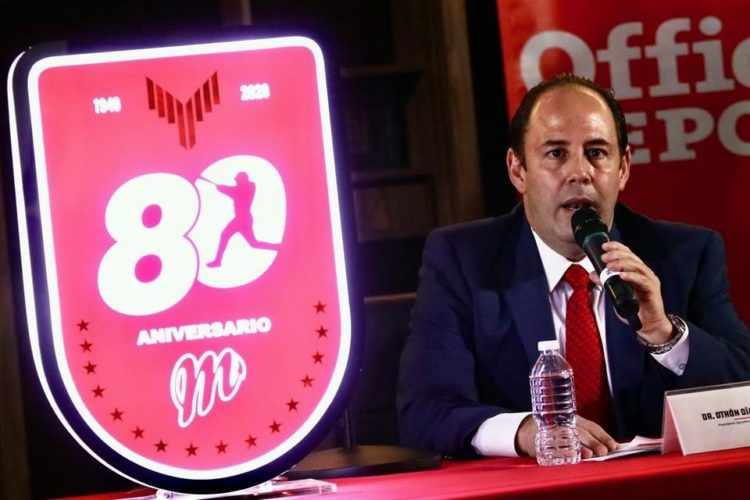 Tendrán Diablos Rojos logotipo de aniversario