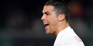 Furioso Ronaldo por la derrota reciente