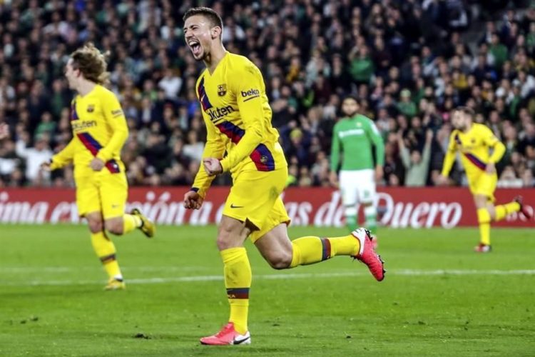 Viene de atrás el Barcelona y supera al Betis