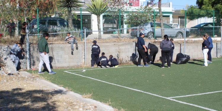 Intensifica Municipio rehabilitación de Unidades Deportivas