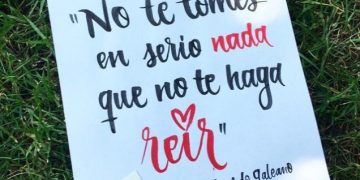 No te tomes en serio