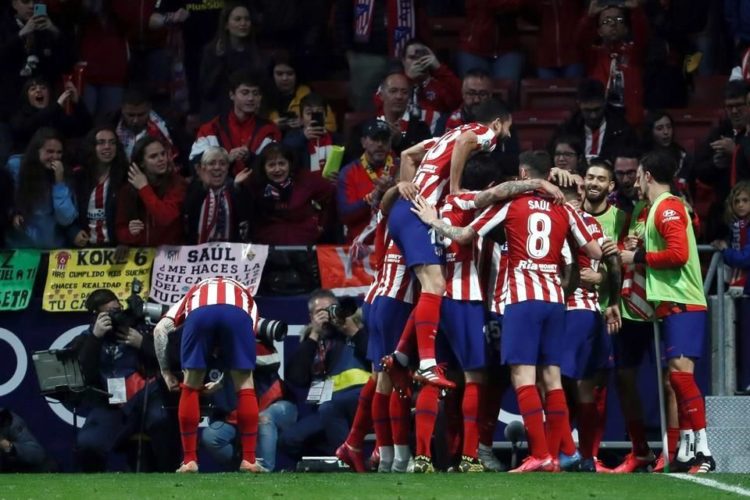 Retoma Atlético de Madrid tercer lugar