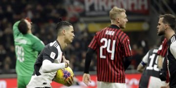 Firma CR7 de penal empate de La Juve contra el Milán
