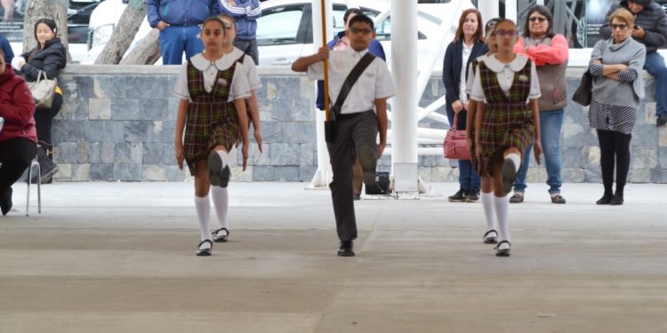 Ya tiene ganadores II Concurso Estatal de Escoltas Escolares de la Educación Básica