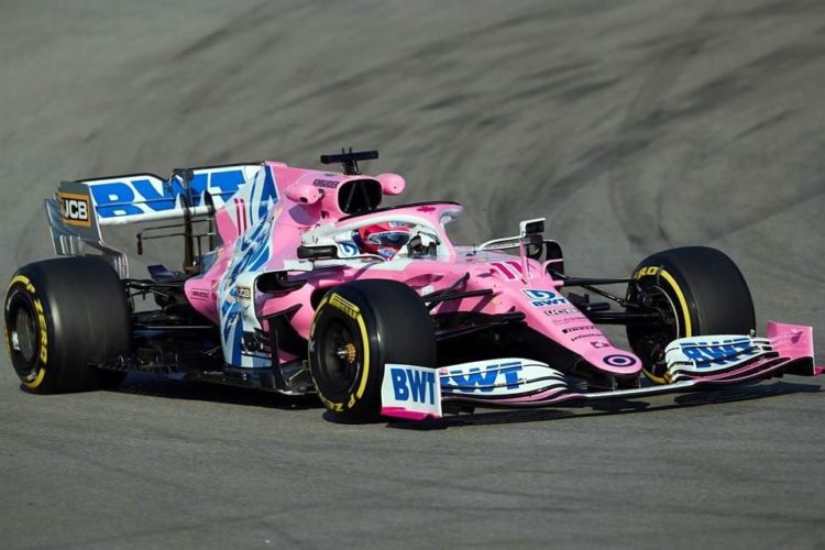 “Checo” Pérez entre los más rápidos