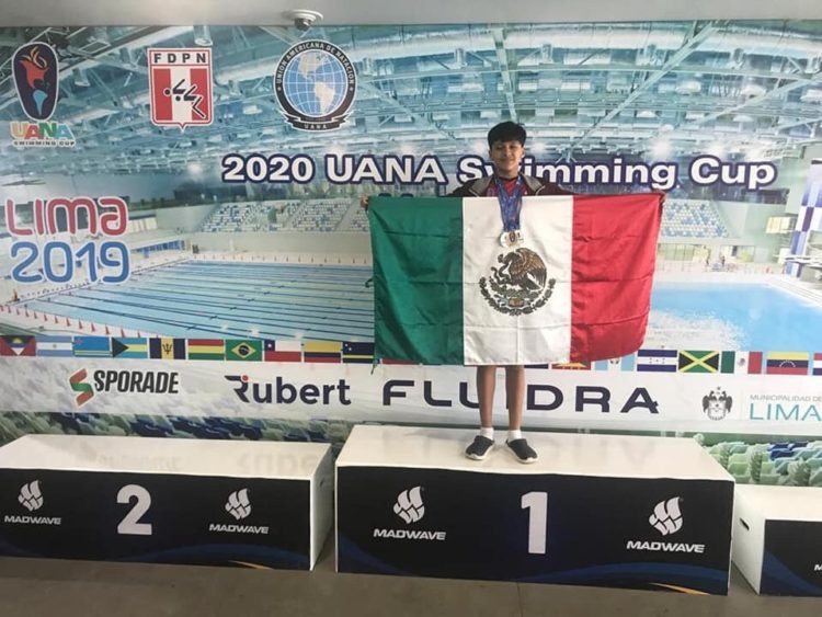 Brilla tamaulipeco Gael Moreno en internacional de natación